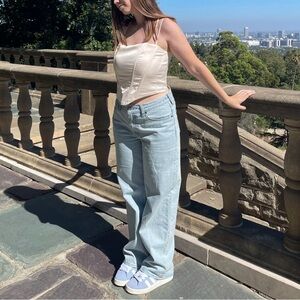 Abercrombie & Fitch Light Blue Jeans